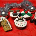 Cupcakes con frutos secos ( desafio navideño! )
