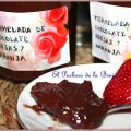 MERMELADA DE FRESA, NARANJA Y CHOCOLATE