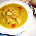 Curry de bacalao con leche de coco
