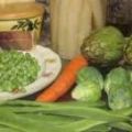 Paella con verduras de temporada