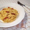 Espaguetis carbonara sin nata