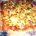 Pizza Vegetal Casera