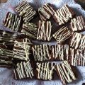 Deliciosos brownies de chocolate con avellana