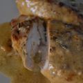 Pechugas de pollo al horno en salsa de mostaza