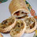 STRUDEL SALATO CON CARCIOFI, UVETTA E PINOLI