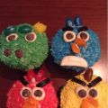 Cupcakes estilo Angry Birds