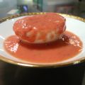 Huevos cocidos en salsa de tomate