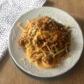 Espaguetis Pippa Boloñesa