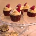 Cupcakes Red Velvet de Chocolate Blanco con[...]