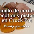Solomillo de Cerdo con Melocotón y Pistachos[...]