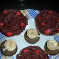 CUPCAKES DE CHOCOLATE, MANDARINA Y JENGIBRE