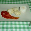 Bacalao con salsa de tomate al romesco y arroz[...]