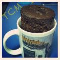 Brownie de Nutella a la taza (en microondas)