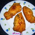 Rollitos de pollo con queso azul
