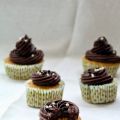 Cupcakes de avena y chocolate