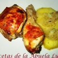 MUSLOS DE POLLO AL HORNO CON MIEL