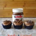 Cupcakes de Nutella y Caramelo