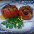 Tomates rellenos con salchicha