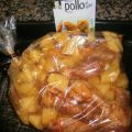 Alitas de pollo adobadas con patatas en bolsa[...]