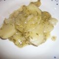 Patatas en salsa verde