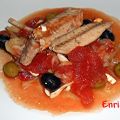 ENSALADA DE TOMATE Y CABALLA