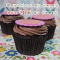 Cupcakes de cacao, pero hoy con SMB de cacao!!