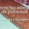 Bizcocho Integral de Pistachos