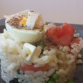 Ensalada de arroz con wakame y soja (Receta de[...]