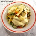 Ensalada de pasta con verduras y mayonesa de[...]