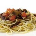 Espaguetis con setas o Linguini verdi forestali[...]