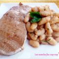 Lomo de Cerdo con Alubias - Llom amb Mongetes