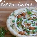 Pizza César o pizza de rúcula, pop de nuggets y[...]