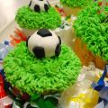 Cupcakes futbol