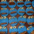Cupcakes del Monstruo de galleta
