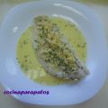 FILETES DE GALLO EN SALSA VERDE