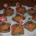 Cupcakes de naranja y chocolate