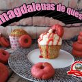 MAGDALENAS DE QUESO Y JARABE DE ARCE