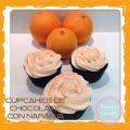 Cupcakes de Chocolate con Naranja