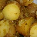 Ensalada de patatas y alcaparras