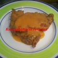 Pechugas de pollo rebozadas en salsa con[...]