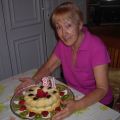 Tarta de queso y fruta para el 81 Cumpleaños de[...]