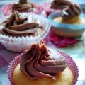 Cupcakes con buttercream de nutella