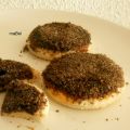 Tortitas negras con pan lactal