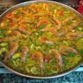 La paella de marisco de l'avi Mingo...