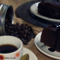 Tarta de chocolate con almíbar de café