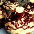 Cupcakes de baileys con nueces y café