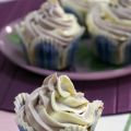 Cupcakes de Violetas y Chocolate Blanco y Mini[...]