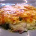 Lasaña de calabacines con bechamel enriquecida