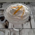 Mousse de naranja y yogur