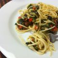 Pasta cremosa de vegetales y queso